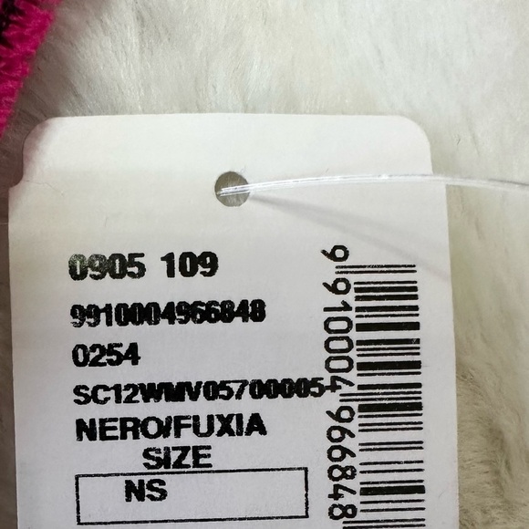 Roberto Cavalli Black and Pink Scarf - Picture 5 of 6